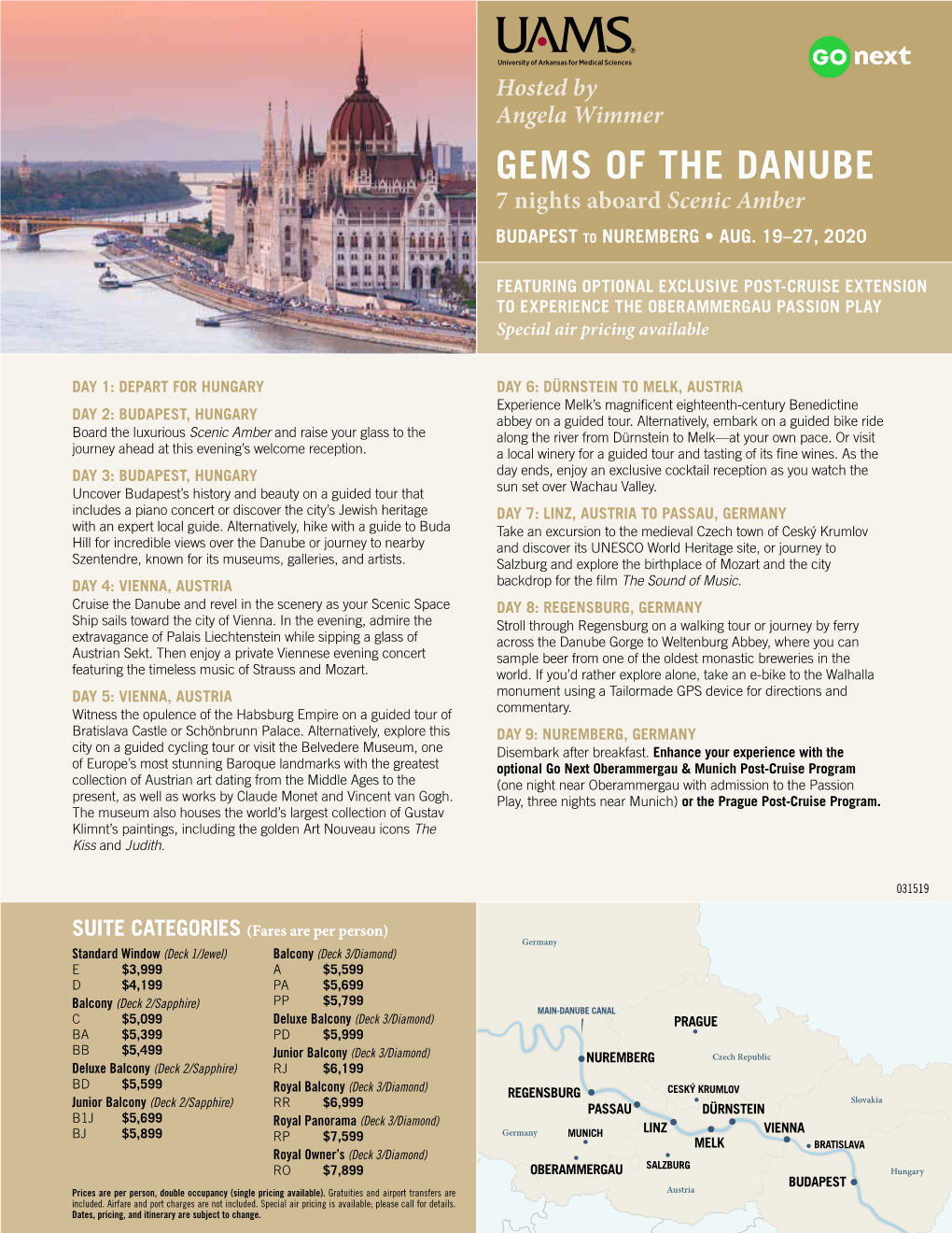 GEMS of the DANUBE 7 Nights Aboard Scenic Amber