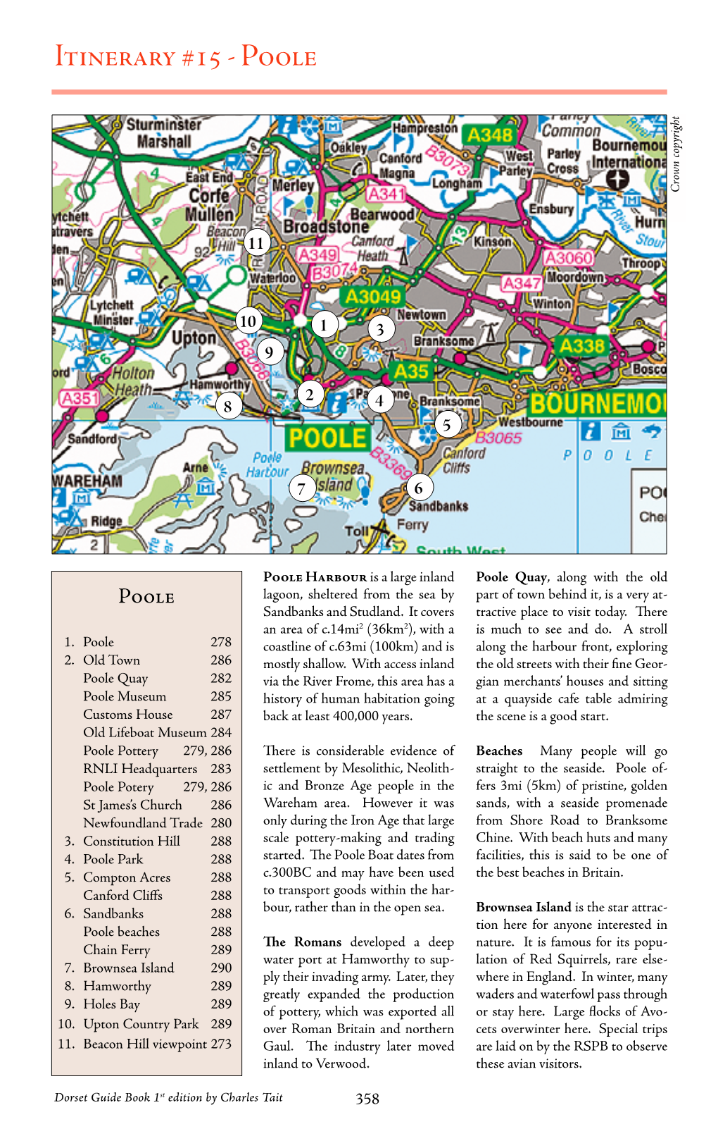 Itinerary #15 - Poole Crown Copyright