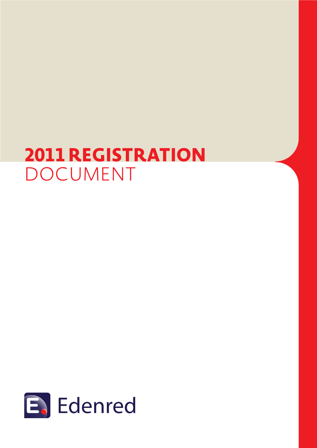 2011 Registration Document Summary
