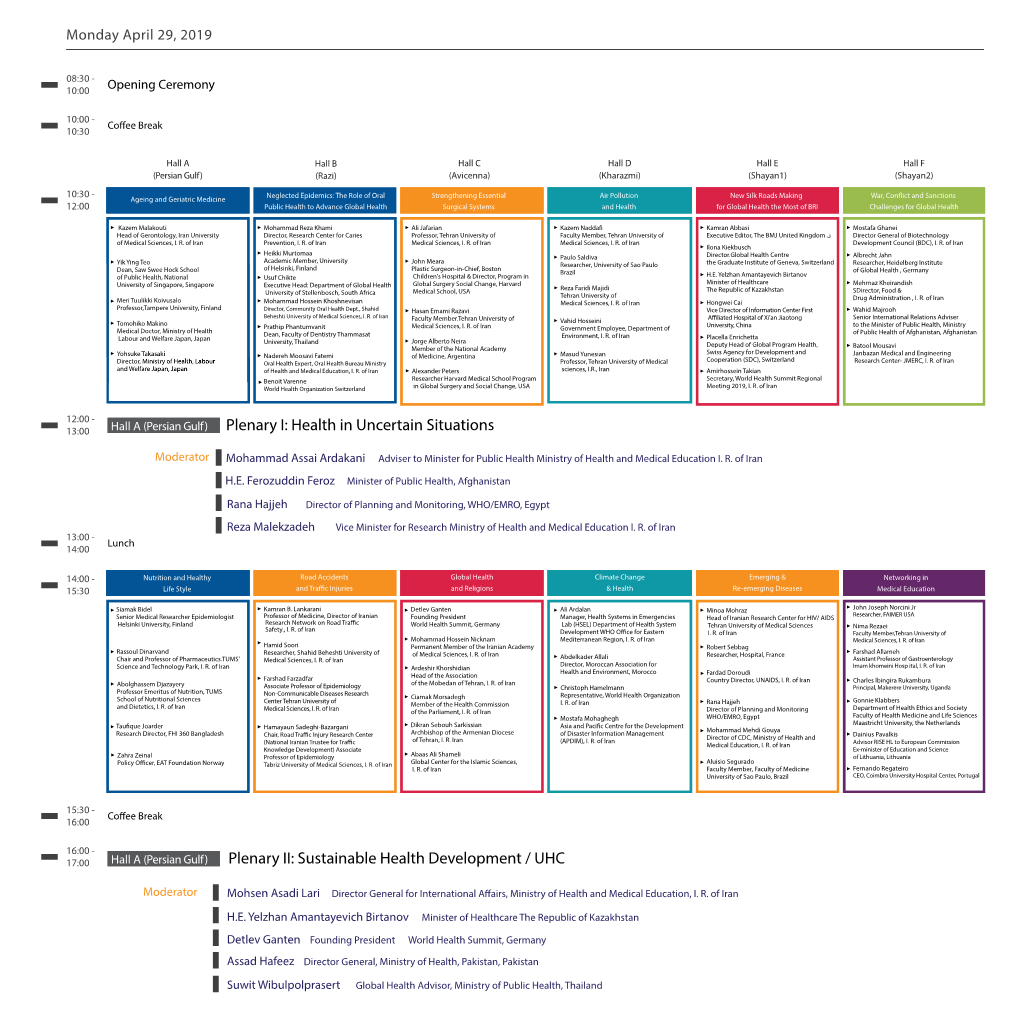 Full Summit Program