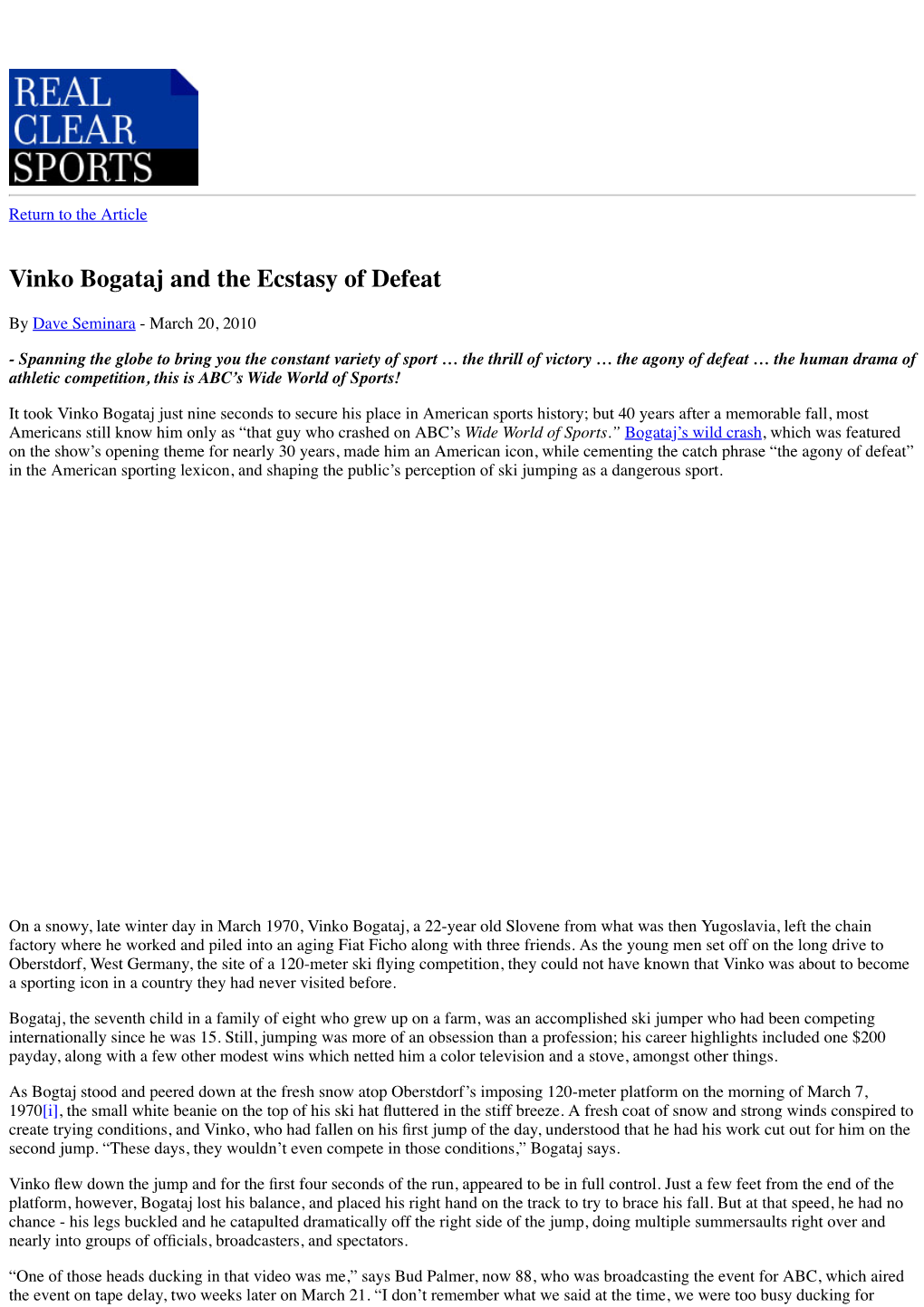 Realclearsports.Com/Articles/2010/03/20/Vinko Bogataj and the Ecstasy of Defeat 96904.Html at April 21, 2012 - 09:38:21 PM CDT