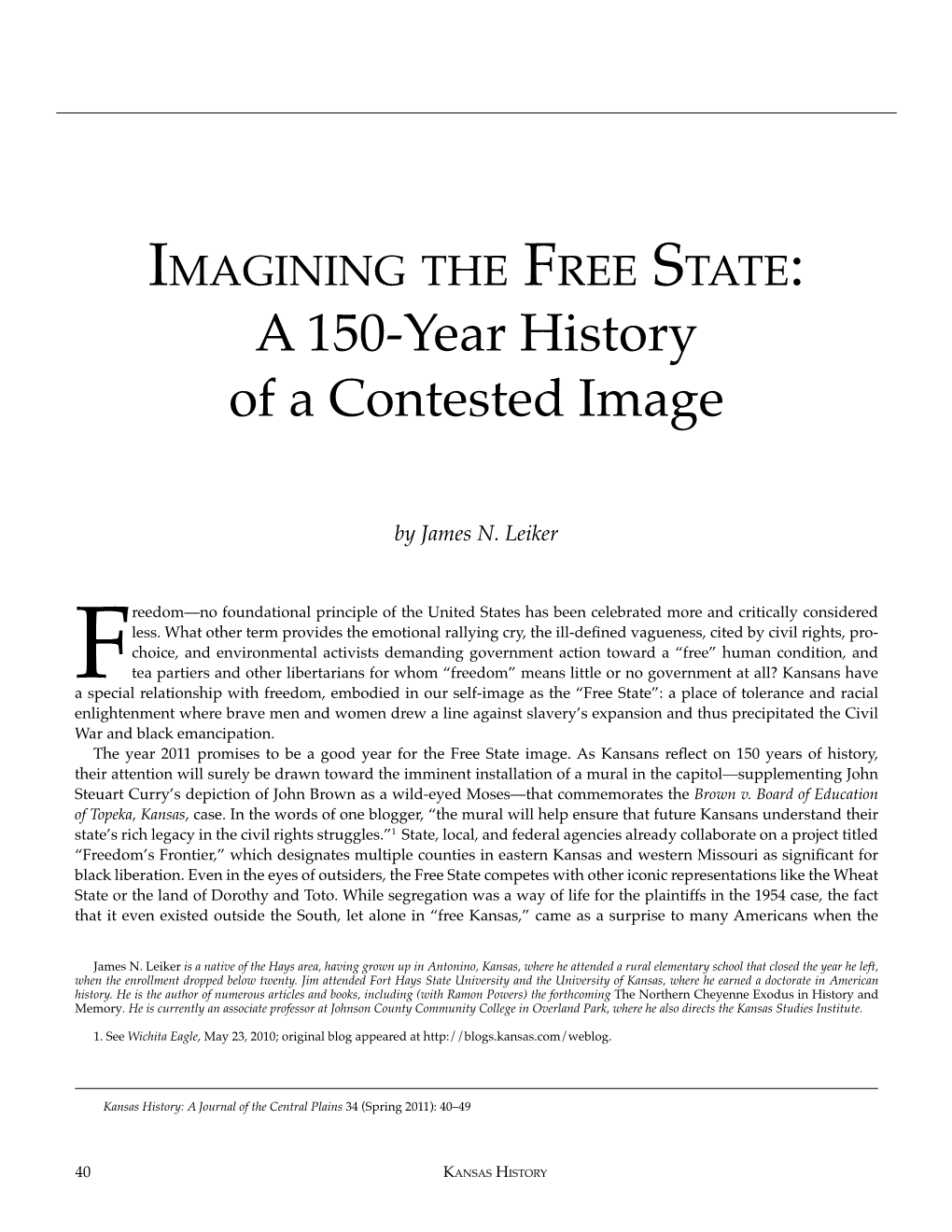 A 150-Year History of a Contested Image