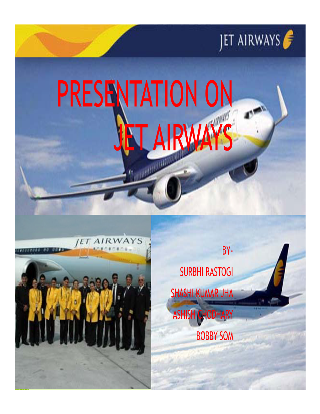 Presentation on Jet Airways