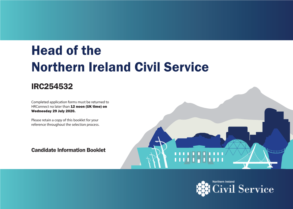 Head of the Northern Ireland Civil Service IRC254532