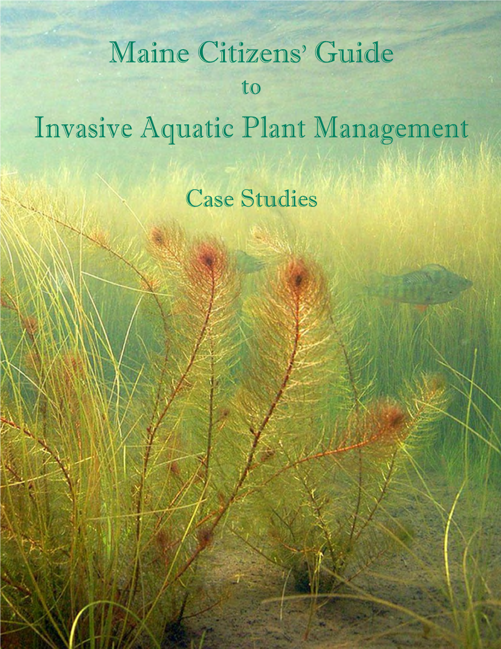 Maine Citizens' Guide Invasive Aquatic Plant Management