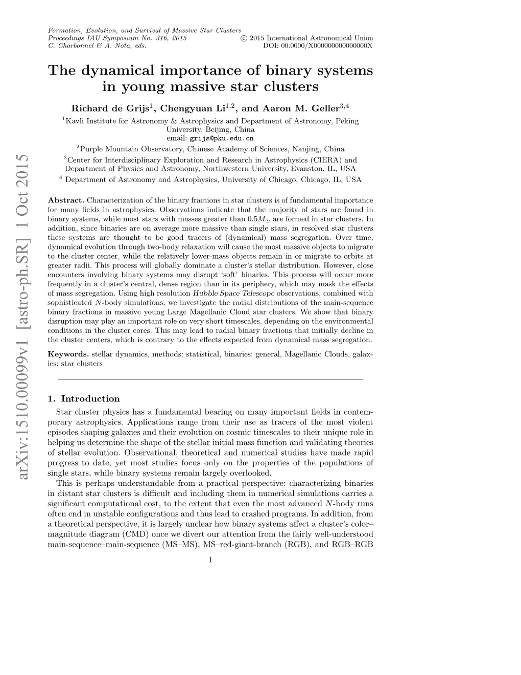 The Dynamical Importance of Binary Systems in Young Massive Star Clusters