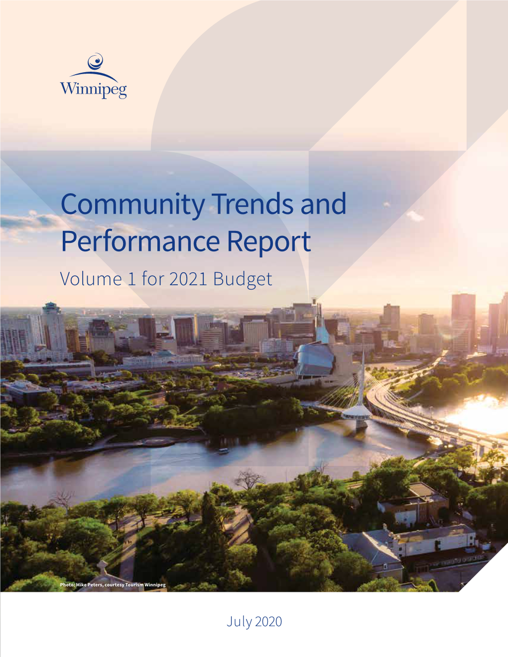 Community Trends and Performance Report Volume 1 for 2021 Budget