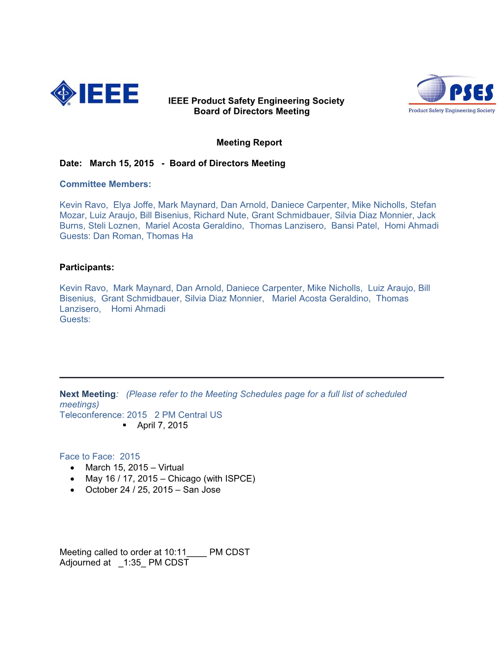 IEEE Product Safety Engineering Society