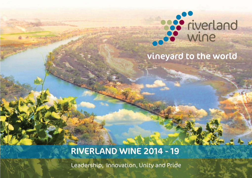 Read Riverland Wine's Strategic Plan
