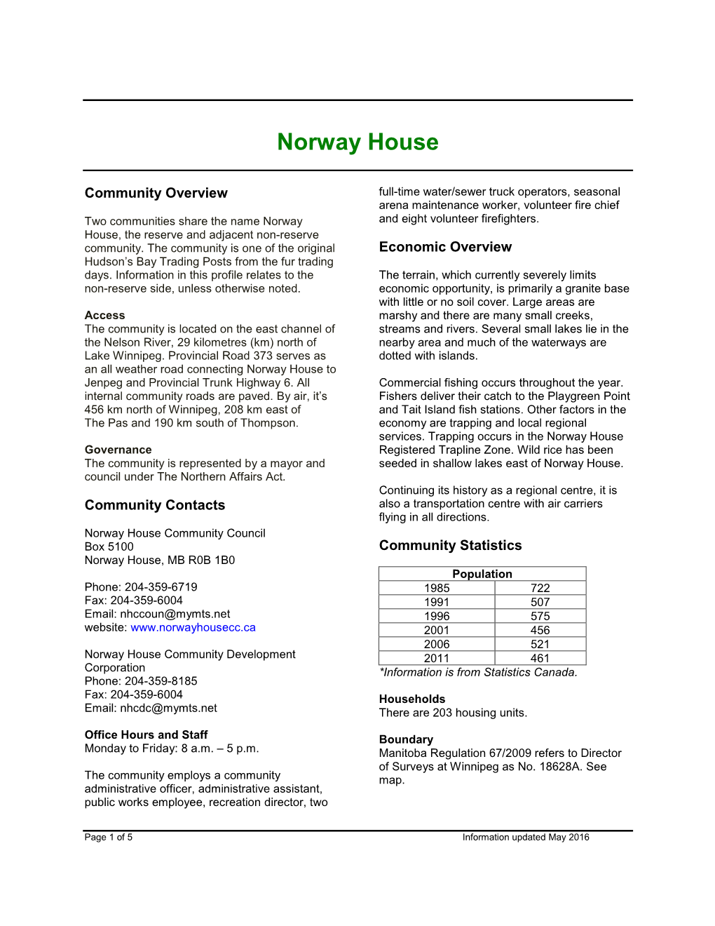 Norway House