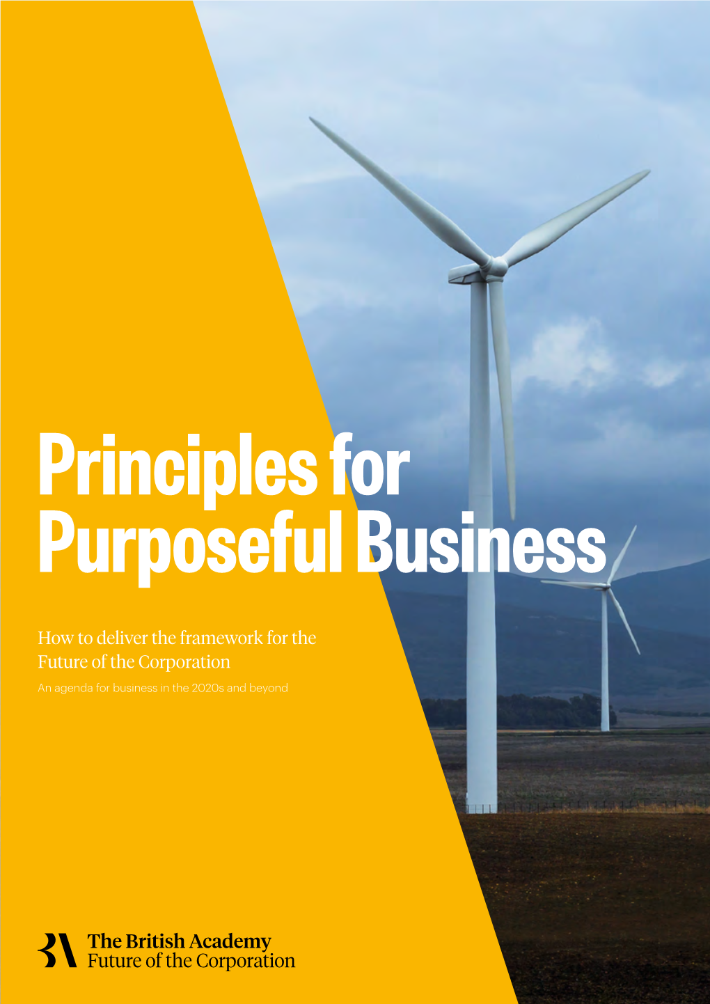 How to Deliver the Framework for the Future of the Corporation an Agenda for Business in the 2020S and Beyond