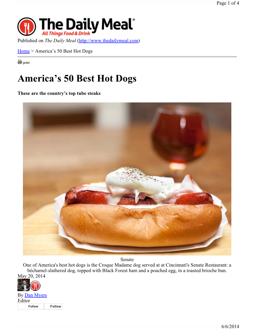 America's 50 Best Hot Dogs