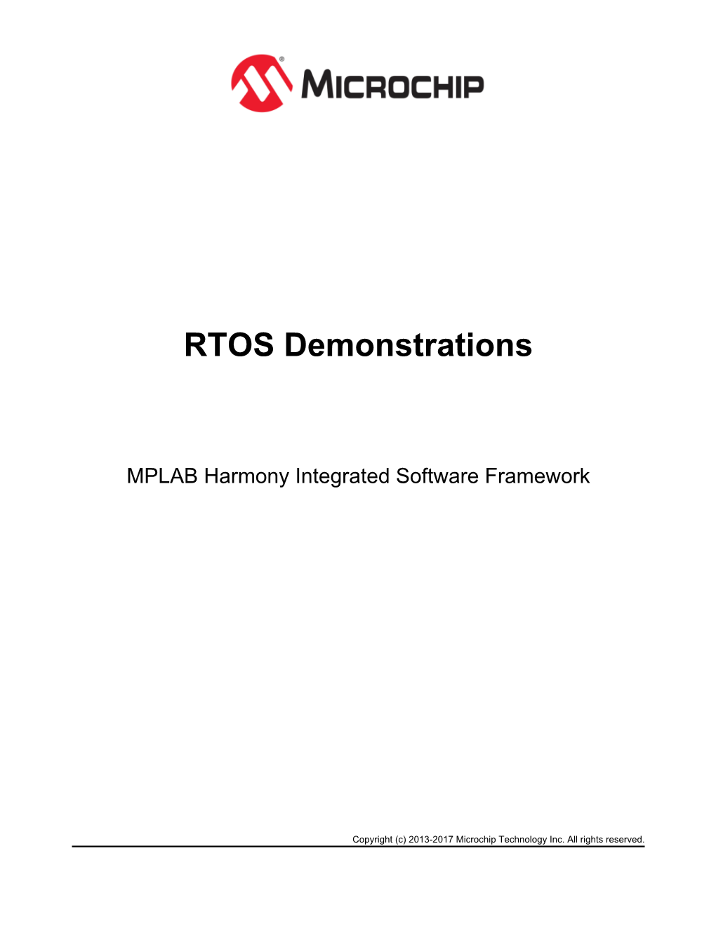 RTOS Demonstrations