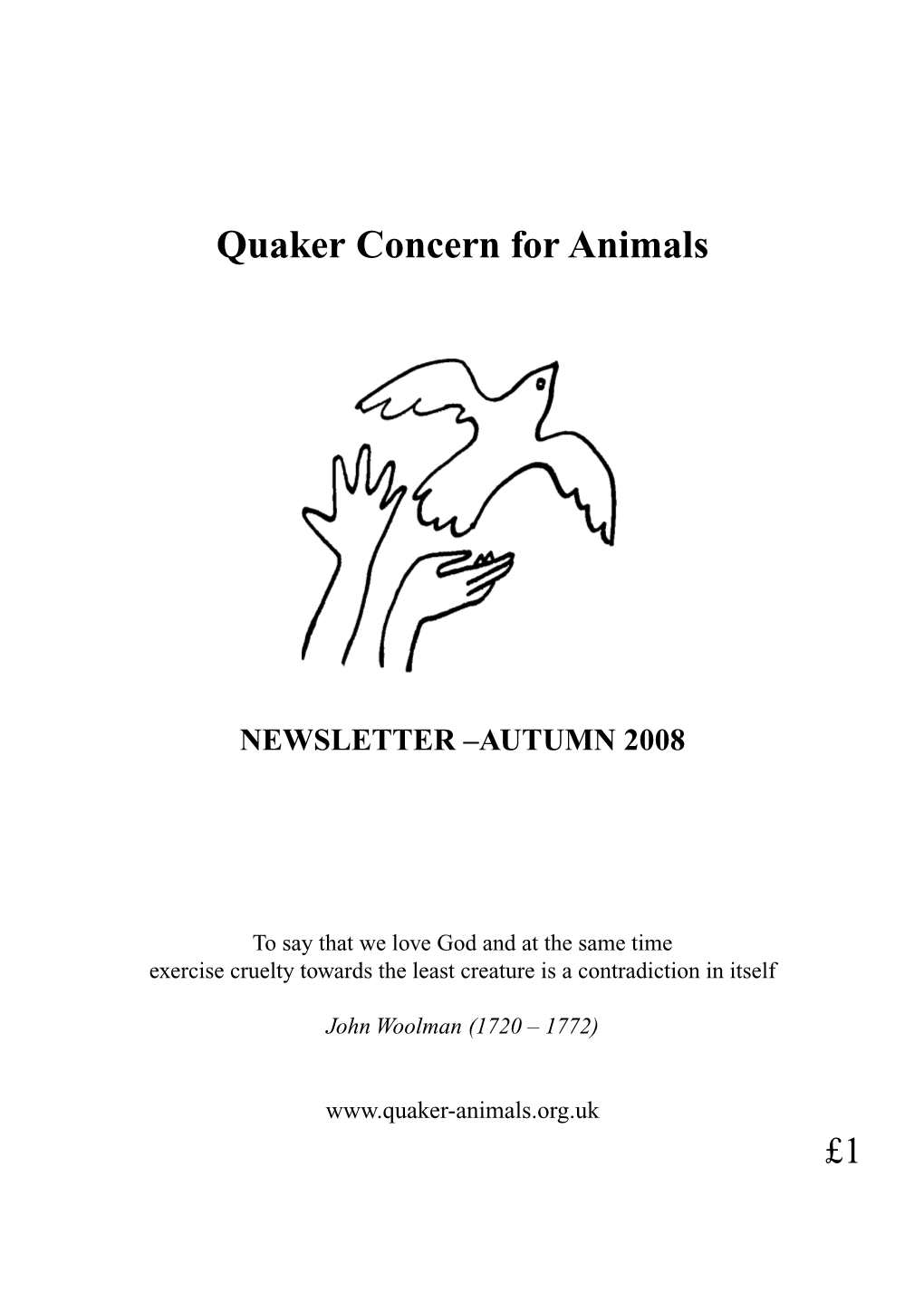 Quaker Concern for Animals