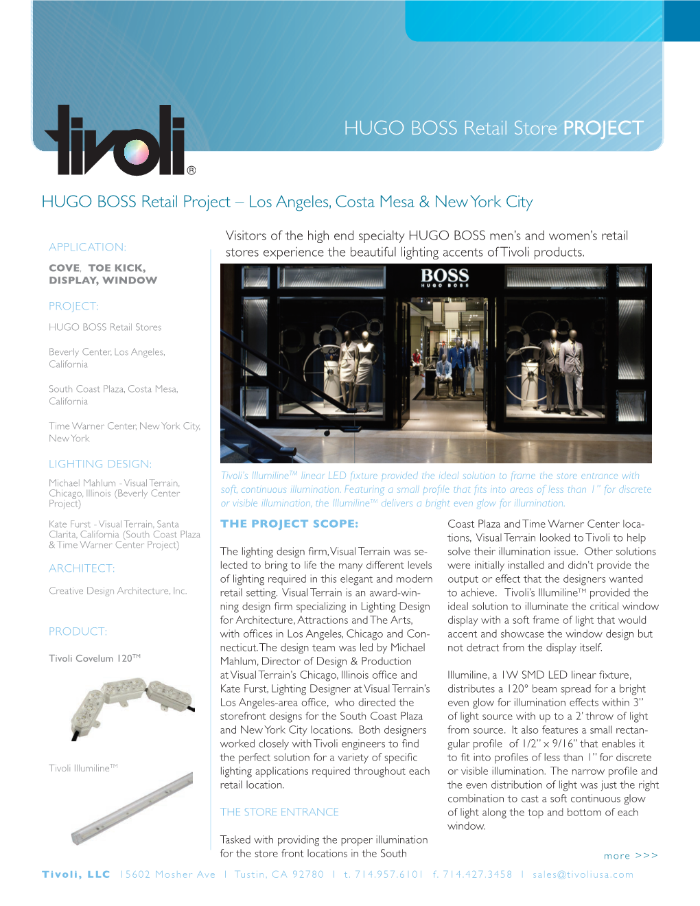 HUGO BOSS Retail Store Project