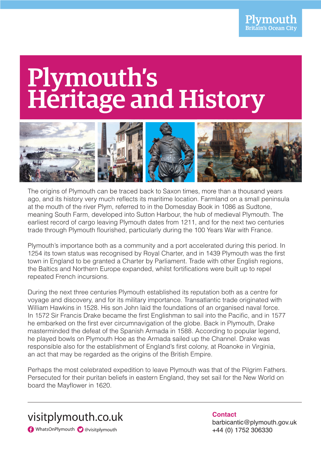 Plymouth's Heritage and History