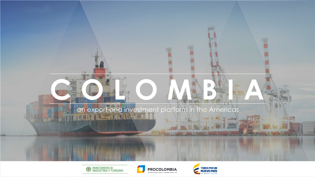 An Export and Investment Platform in the Americas 2