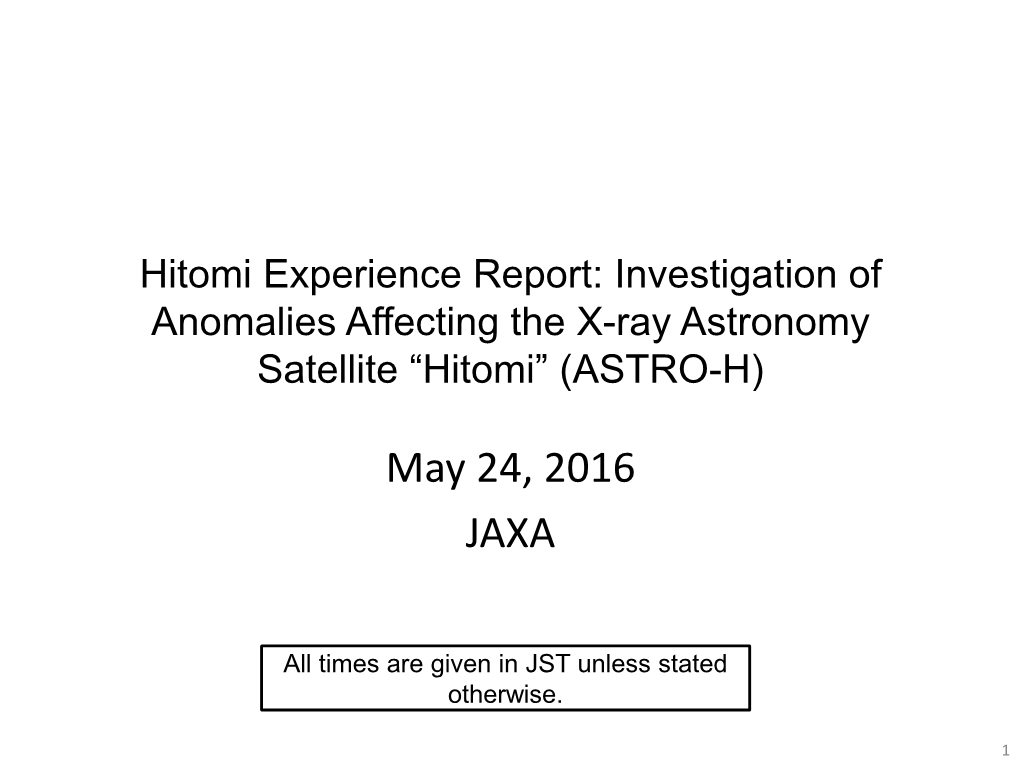 “Hitomi” (ASTRO-H)