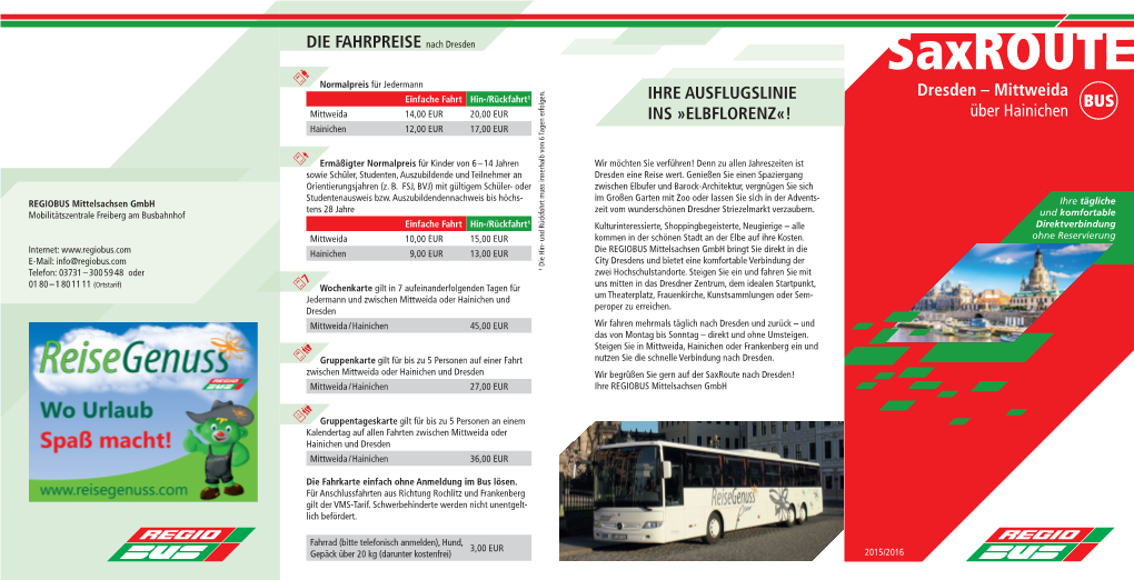 Flyer Saxroute