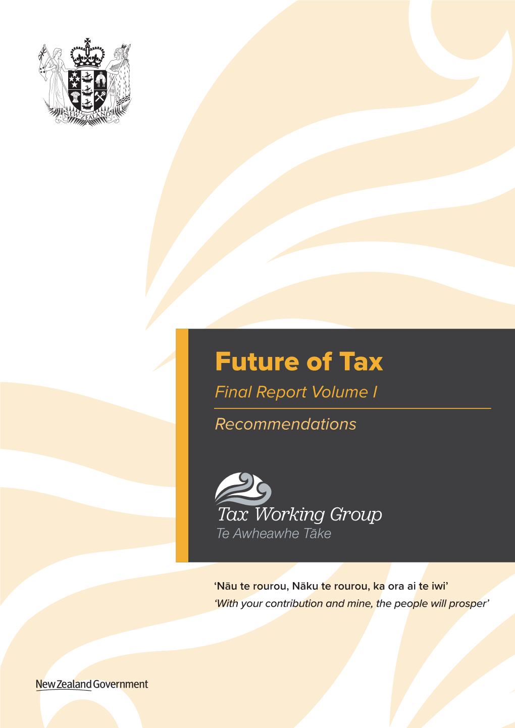 Future of Tax Final Report Volume I