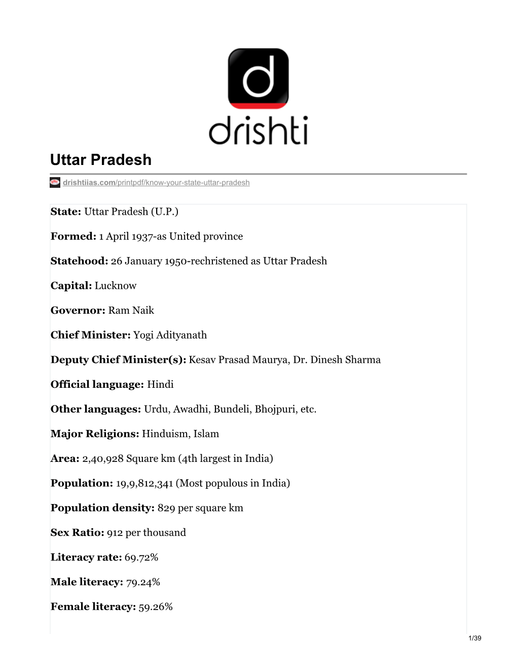 Uttar Pradesh