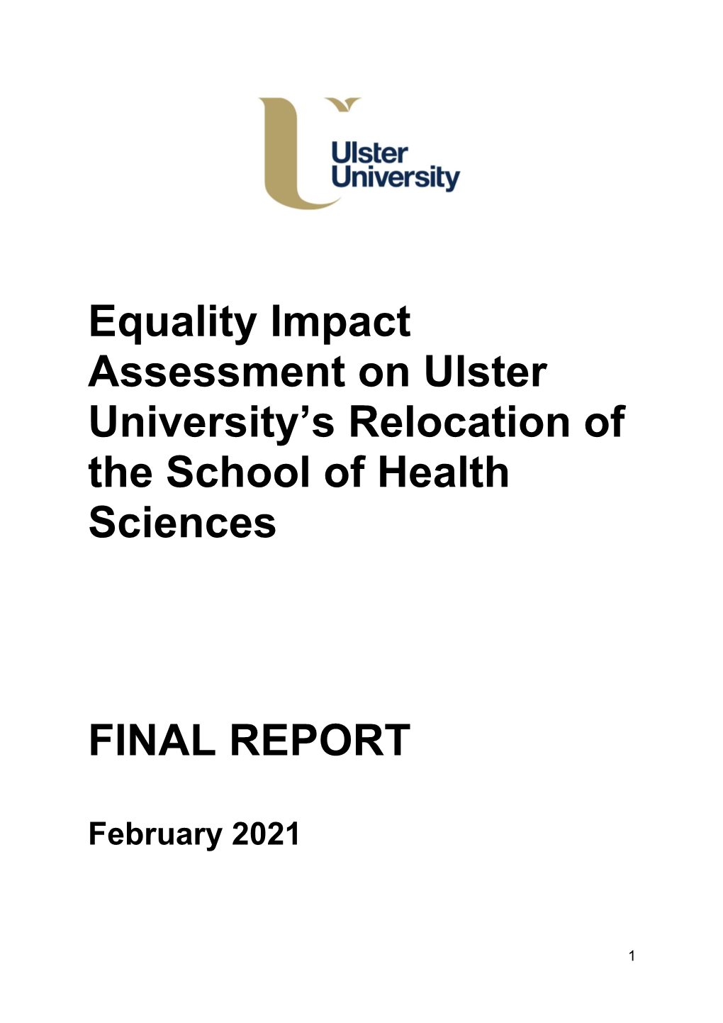 Final EQIA Report