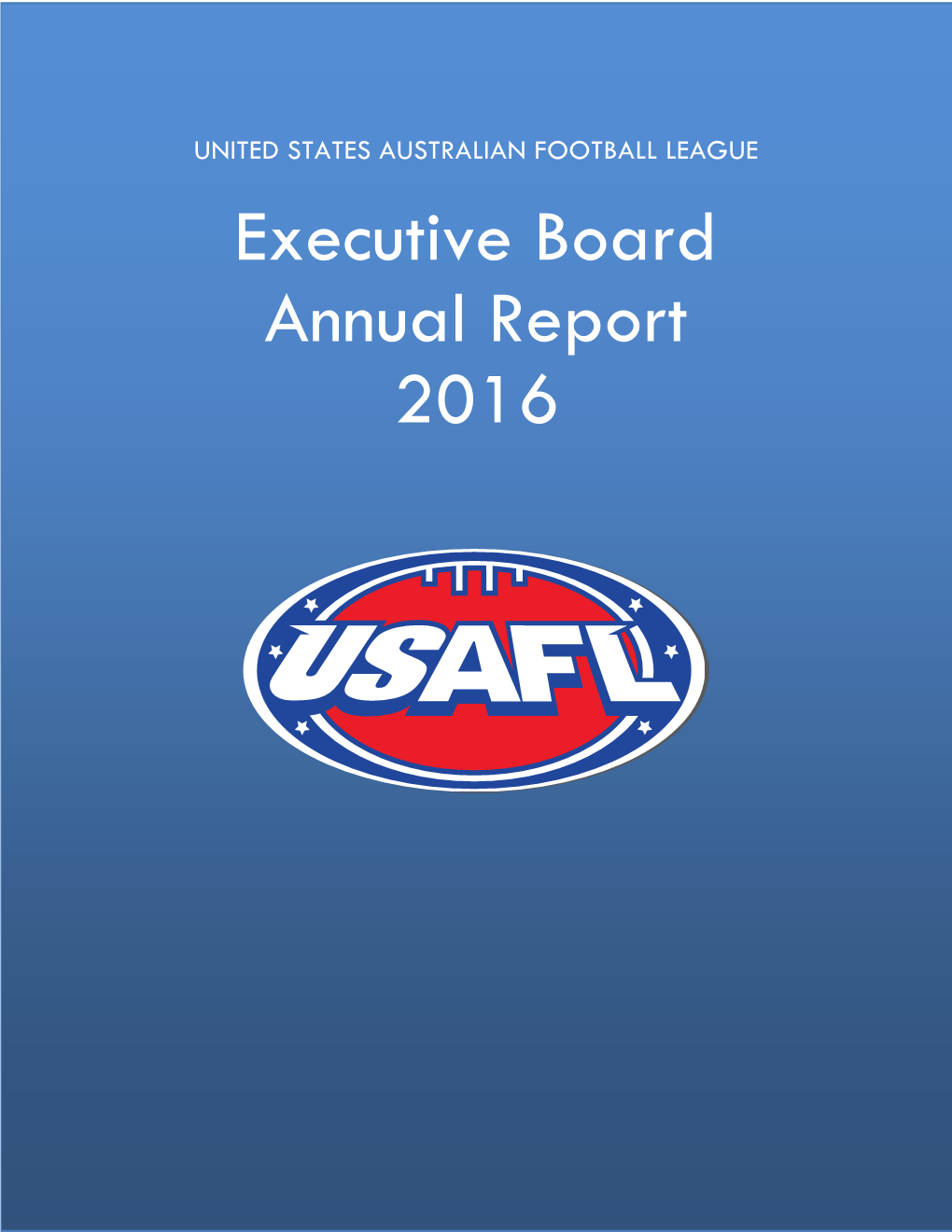 Executive Board Annual Report 2016