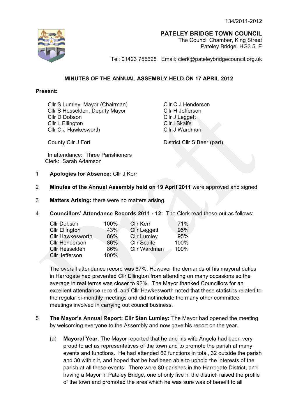 Pateley Bridge Town Council