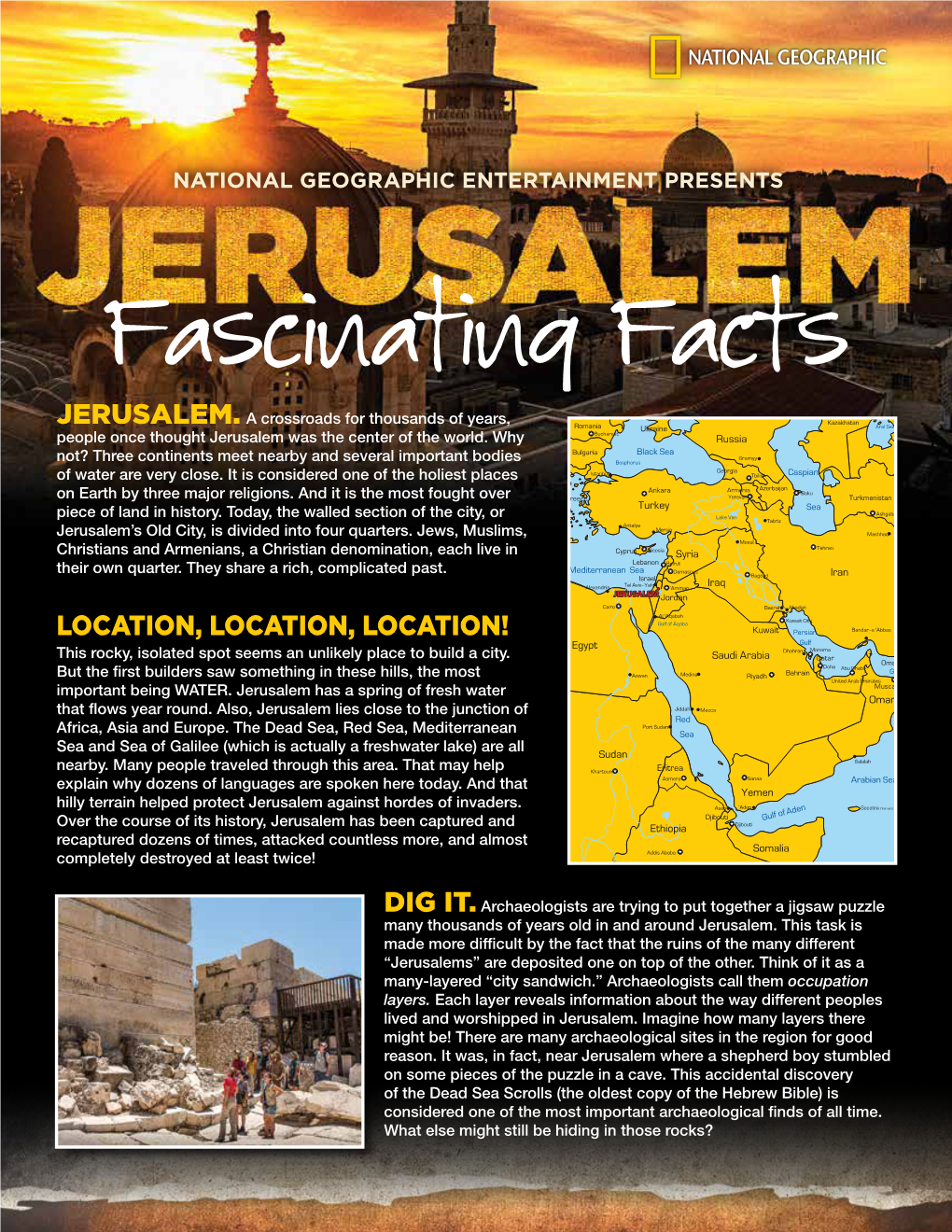 Fascinating Facts JERUSALEM