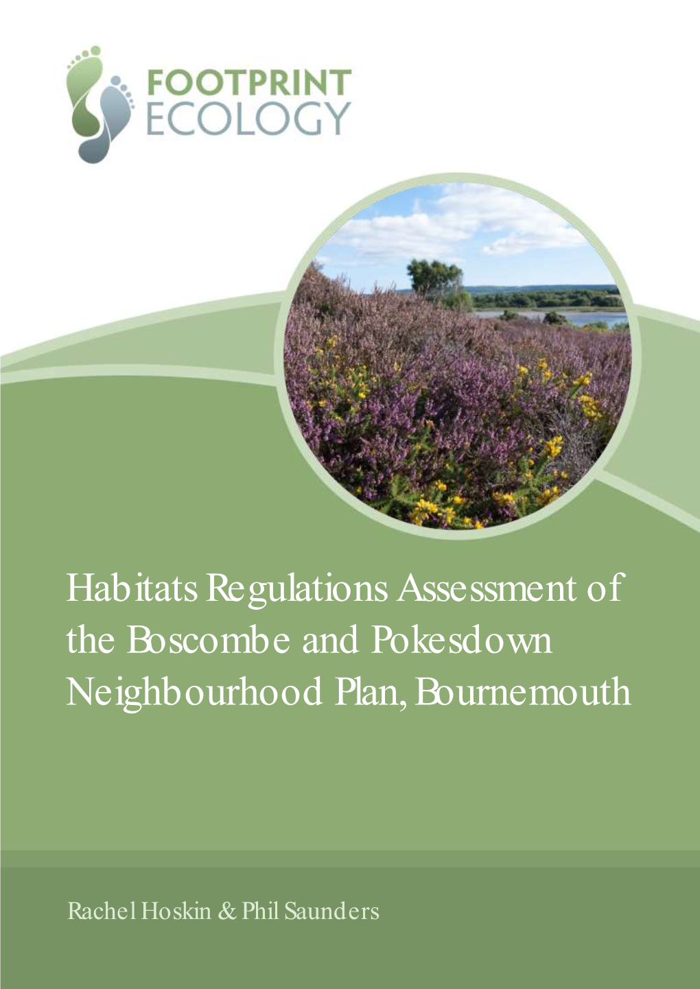 Habitats Regulations Assessment of the Boscombe and Pokesdown Neighbourhood Plan, Bournemouth