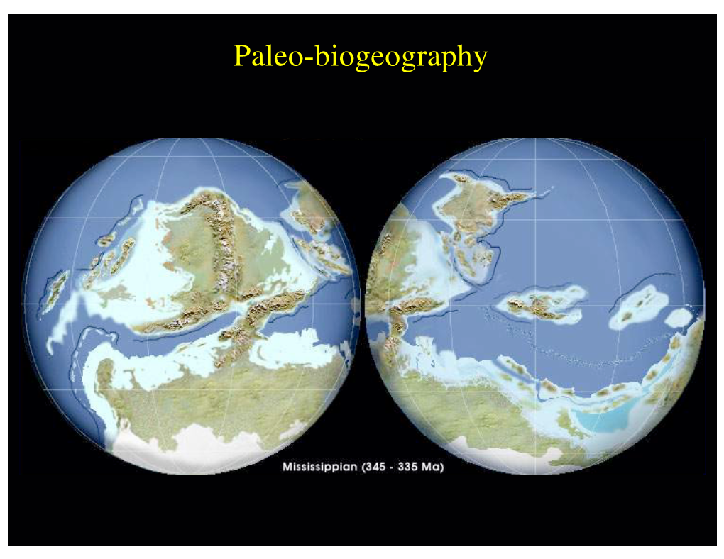 Paleo-Biogeography Paleo-Biogeography