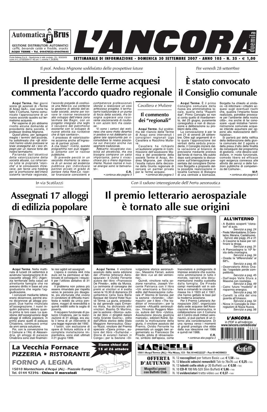 N°35 Del 30 Settembre 2007