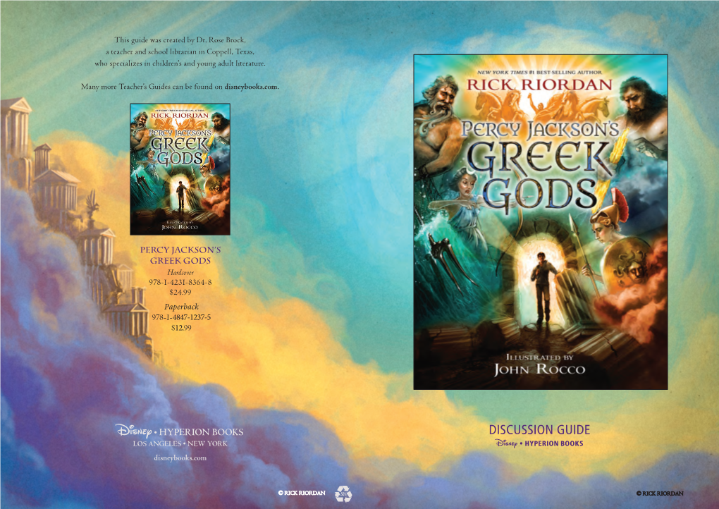 Percy Jackson's Greek Gods