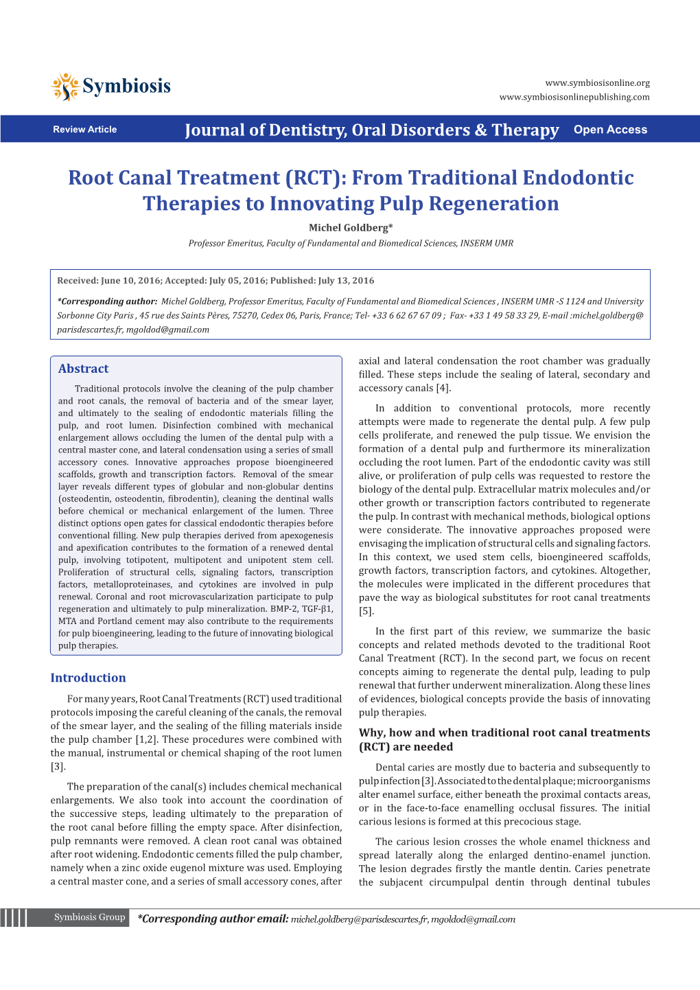 Root Canal Treatment