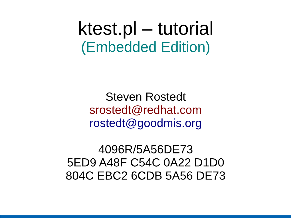 Ktest.Pl – Tutorial (Embedded Edition)