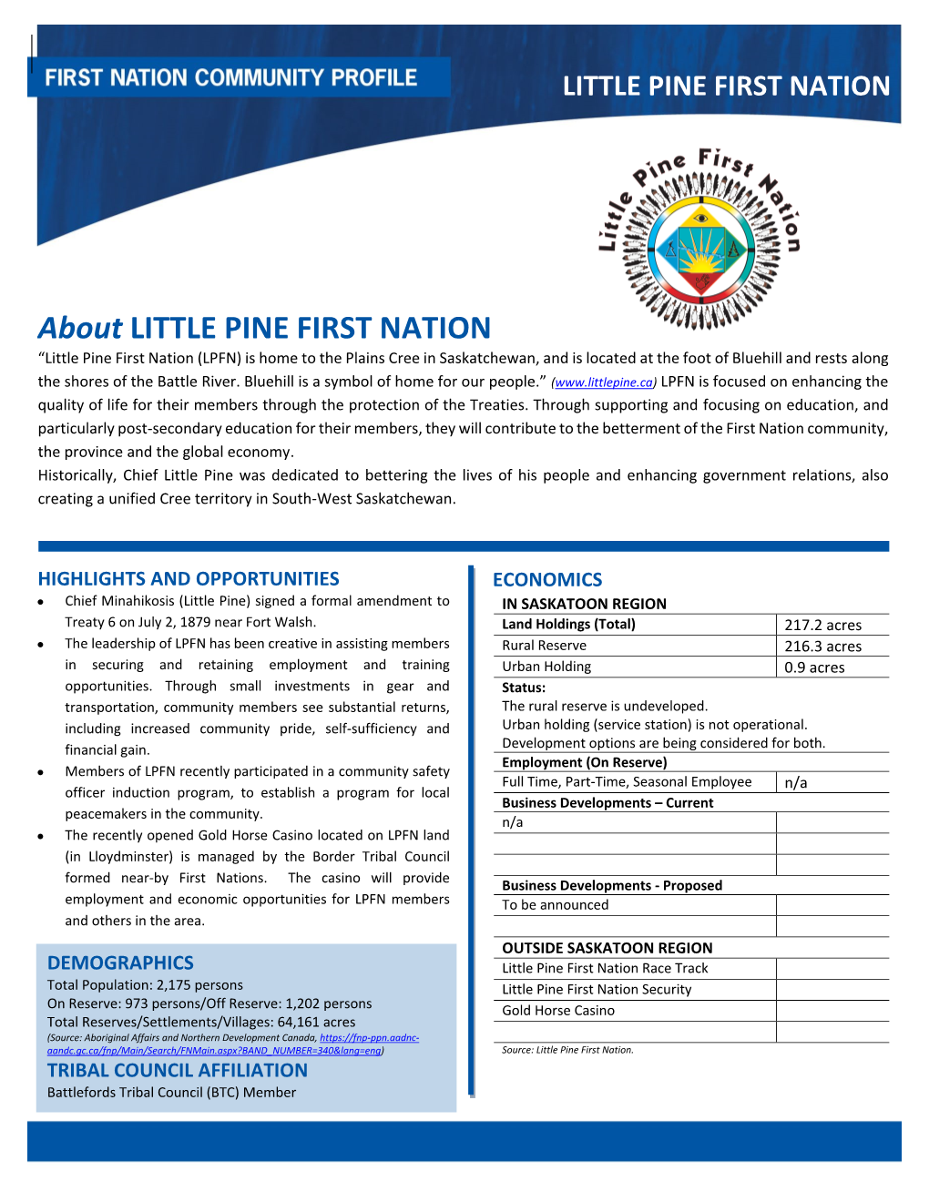 Little Pine First Nation