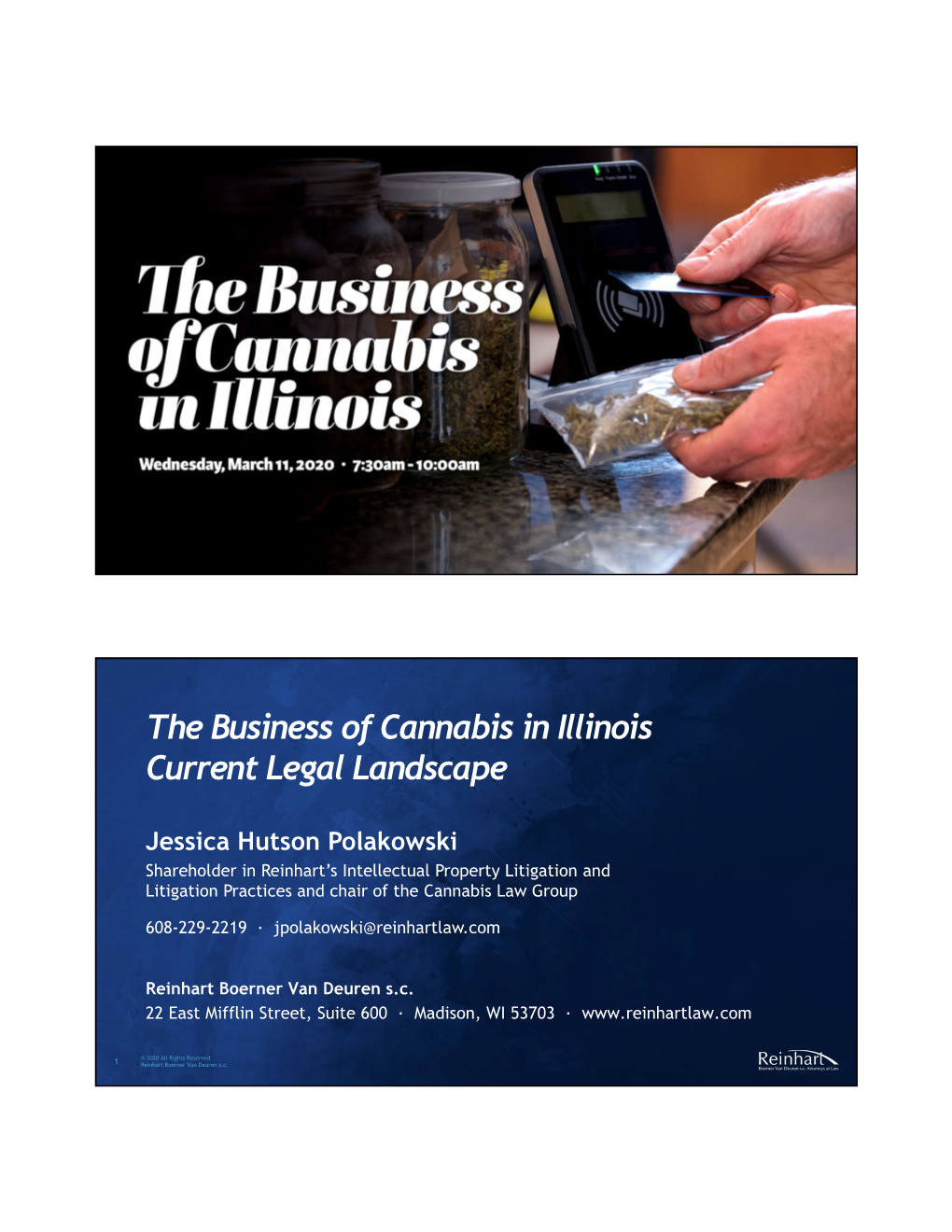 The Business of Cannabis in Illinois Current Legal Landscape