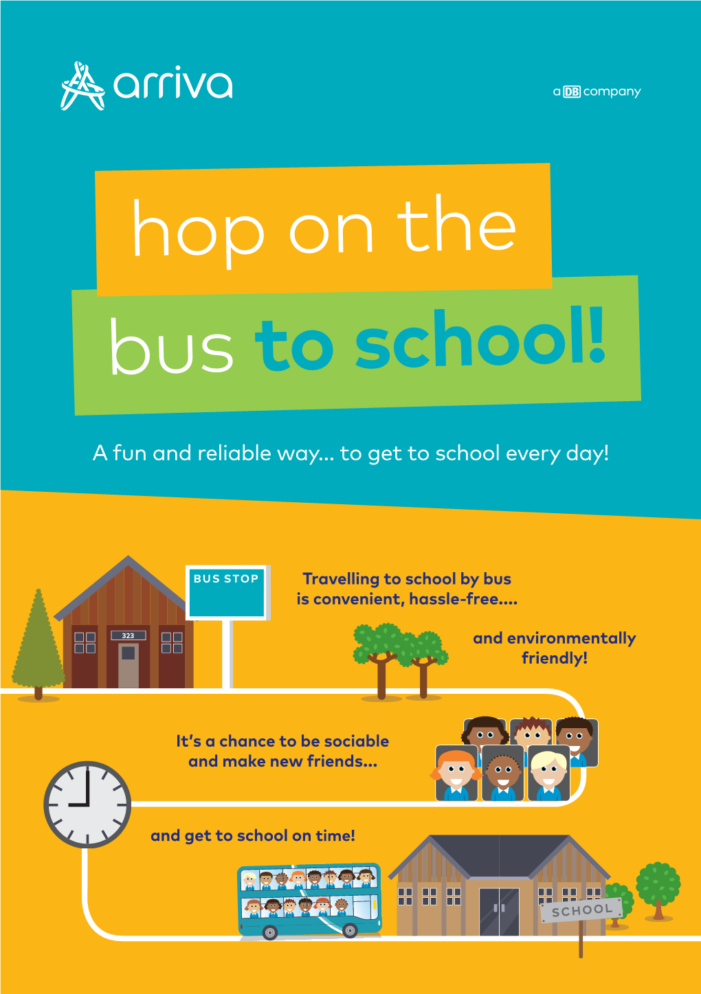 Arriva Schools Leaflet – Kent and Medway