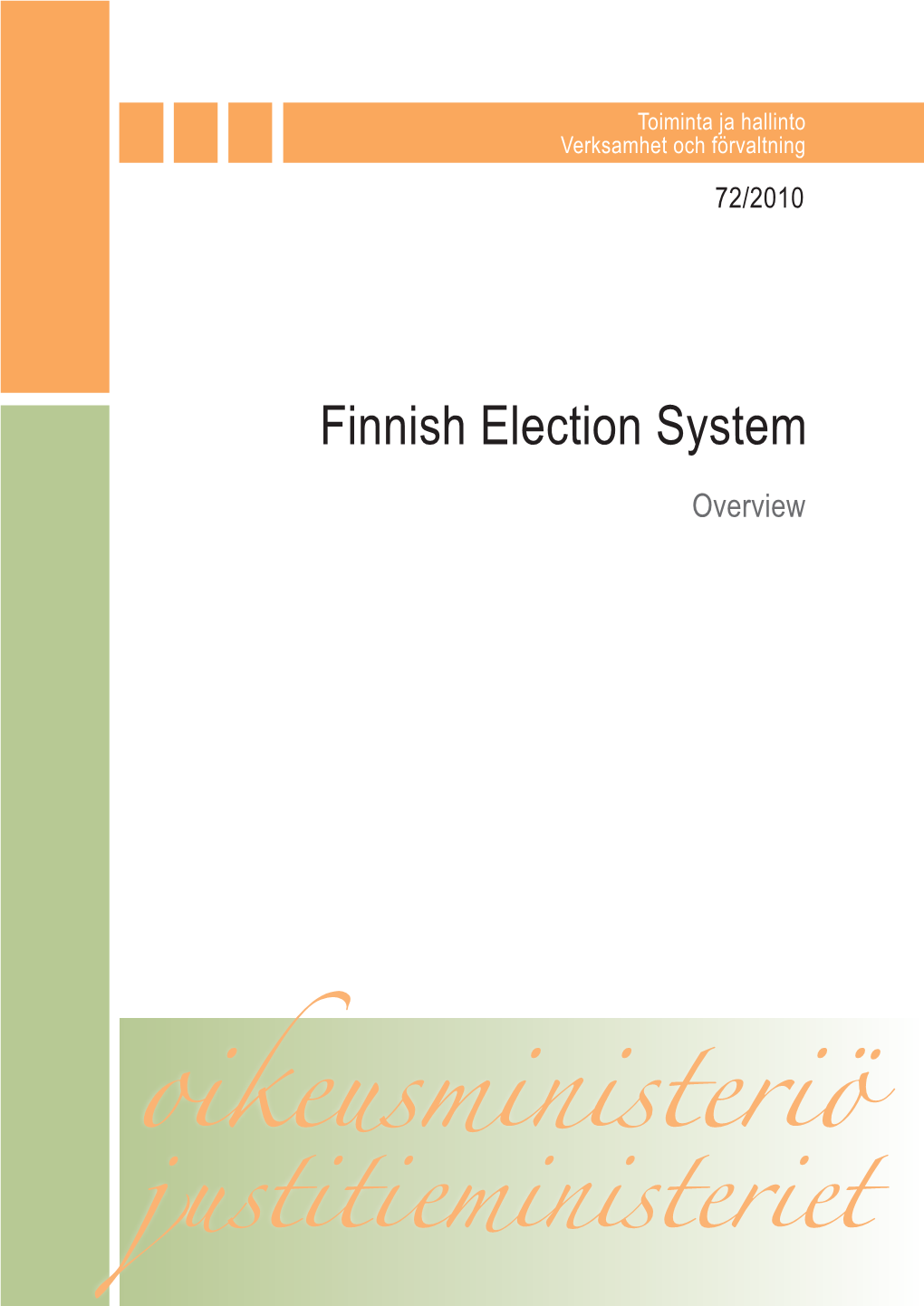 Finnish Election System