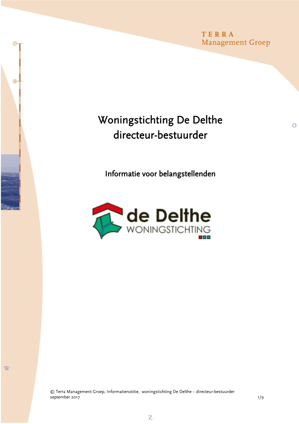 Woningstichting De Delthe Directeur-Bestuurder