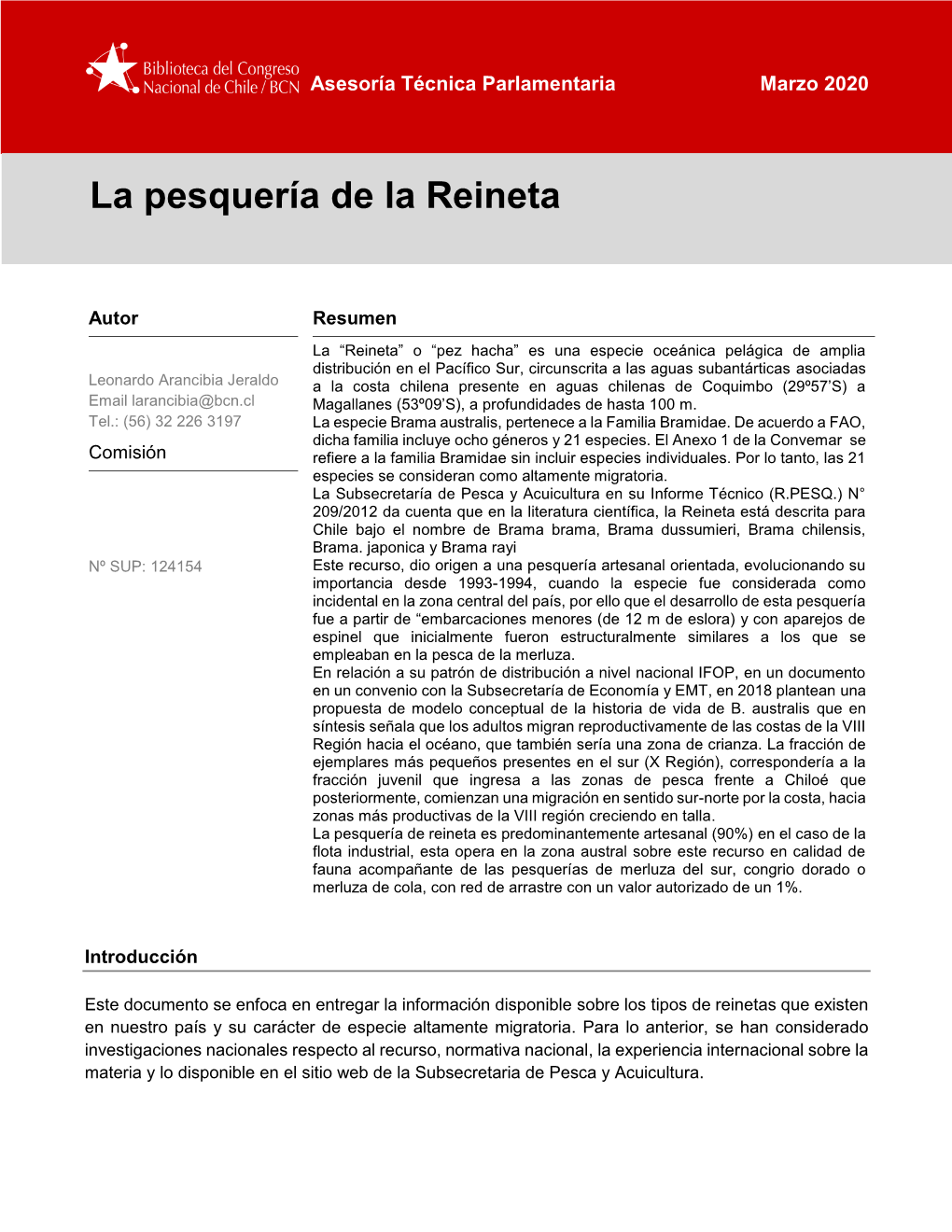 La Pesquería De La Reineta