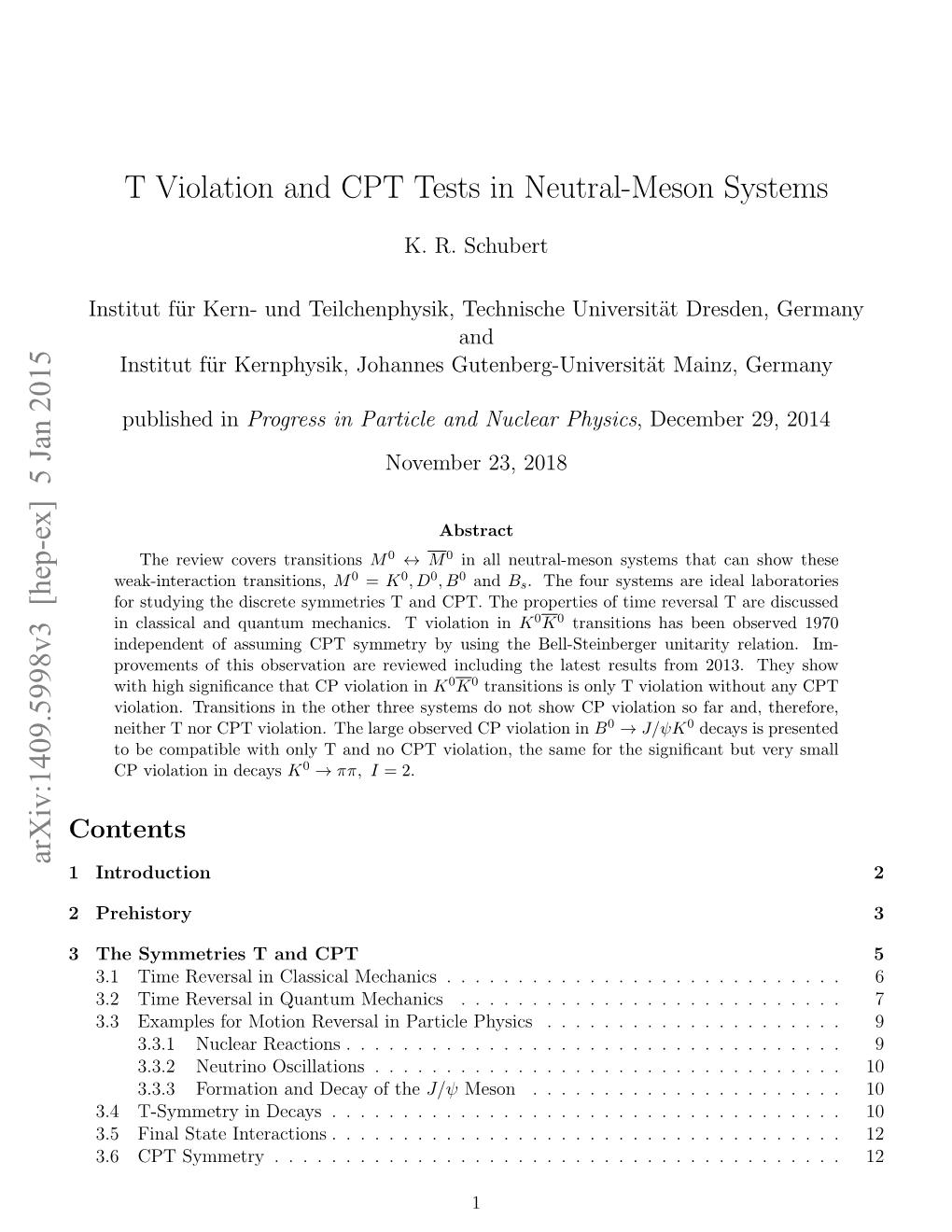 T Violation and CPT Tests in Neutral-Meson Systems