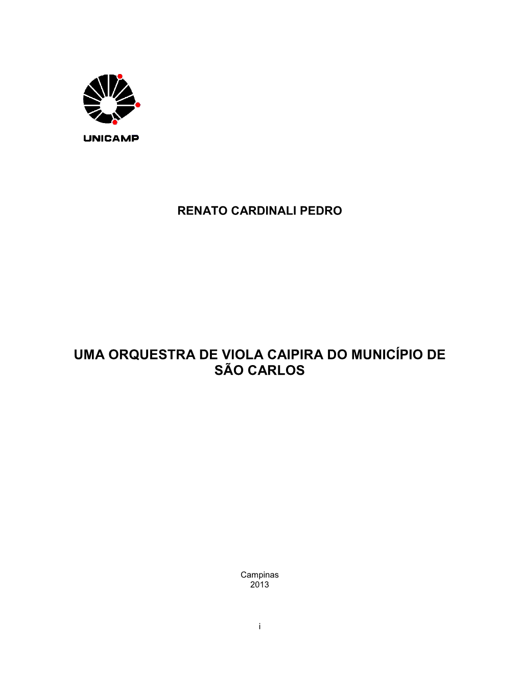 Uma Orquestra De Viola Caipira Do Município De São Carlos