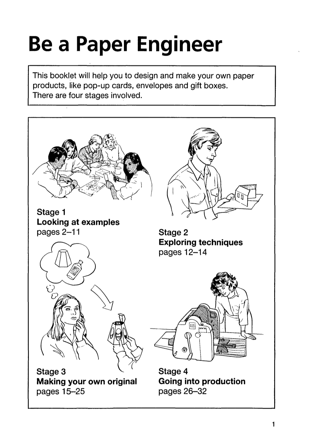 Be a Paper Engineer: Student's Booklet