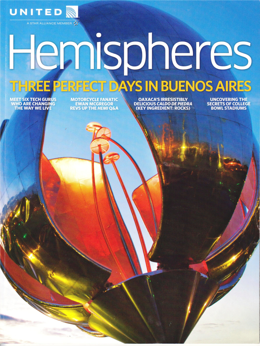 Hemisphere, January 2012