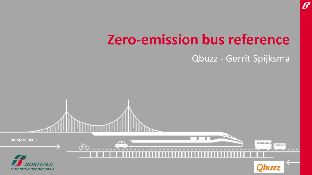 Zero-Emission Bus Reference Qbuzz - Gerrit Spijksma