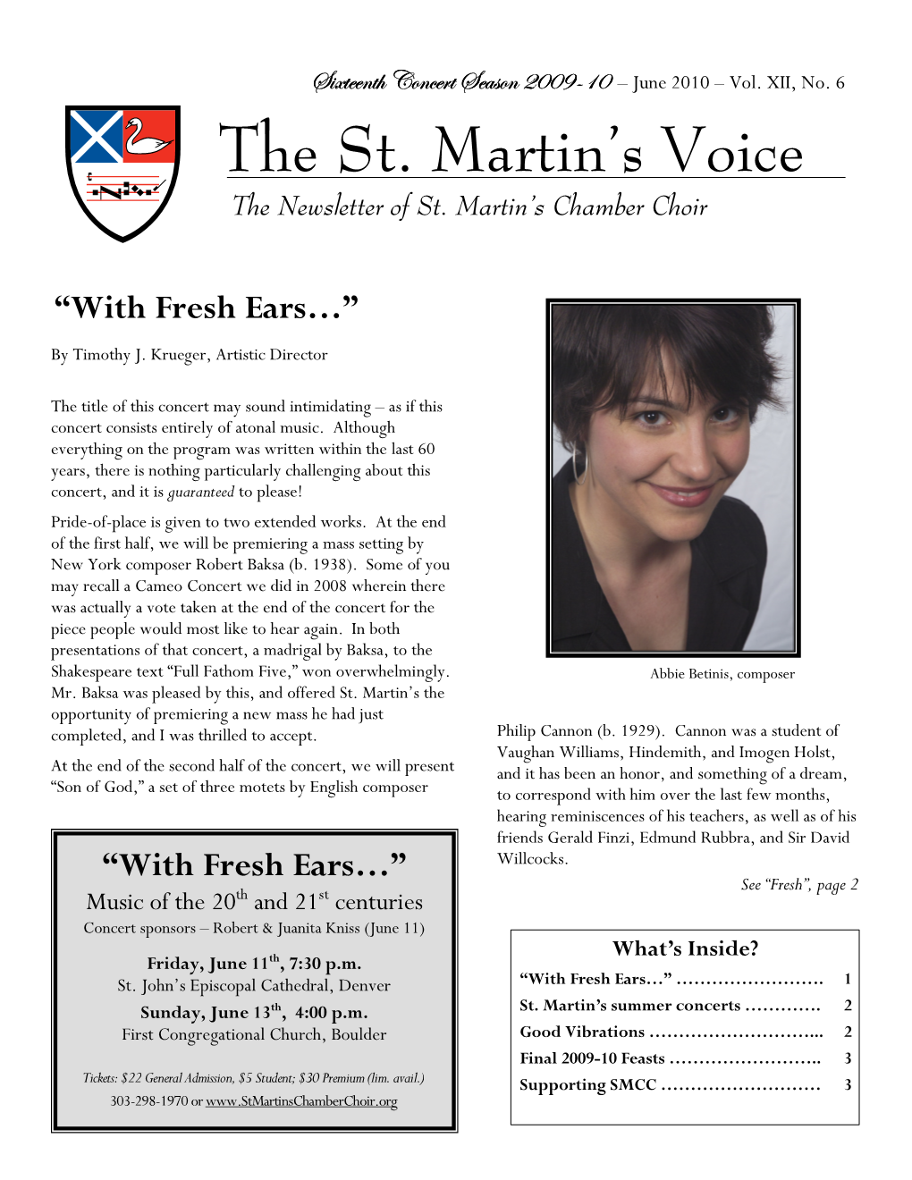 The St. Martin's Voice