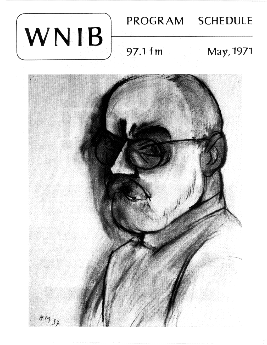 WNIB Program Schedule May 1971