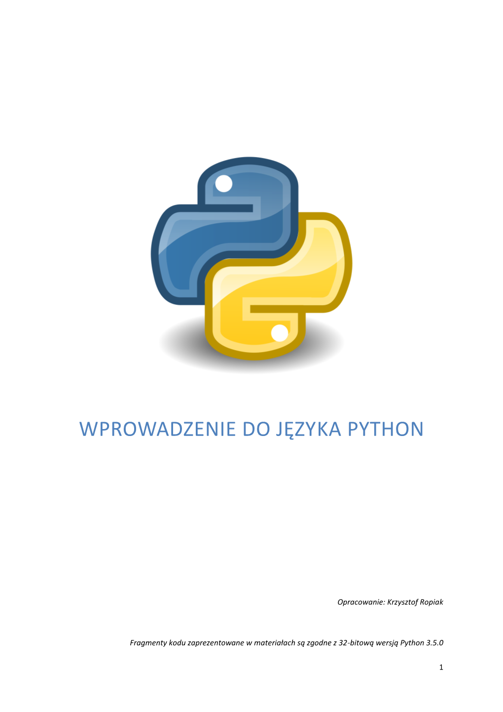 Wprowadzenie Do Języka Python.Pdf