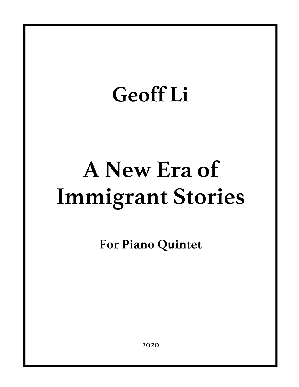 A New Era of Immigrant Stories